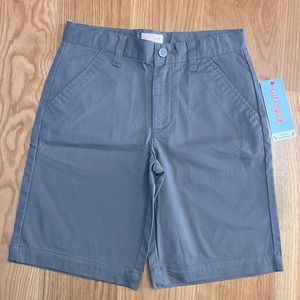 Cat & Jack Gray Regular Fit Flat Front Uniform Shorts NWT